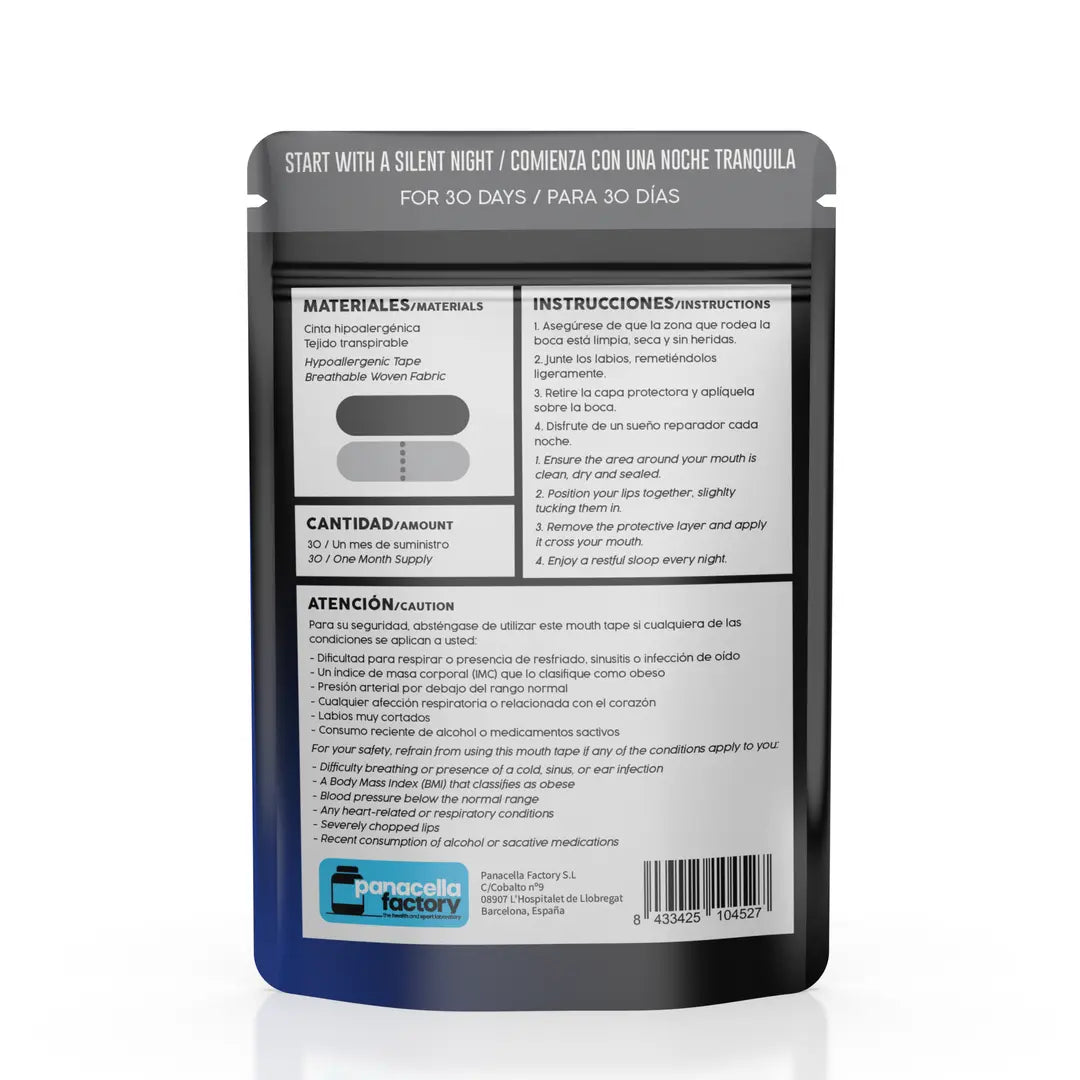 Gudslip® Cintas Bucales - 30 Cintas